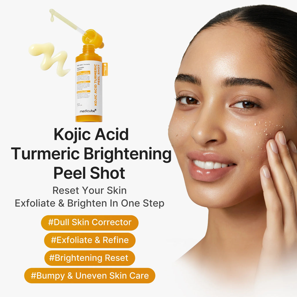 Medicube Exfoliante Facial con Ácido Kójico y Cúrcuma 80 ml
