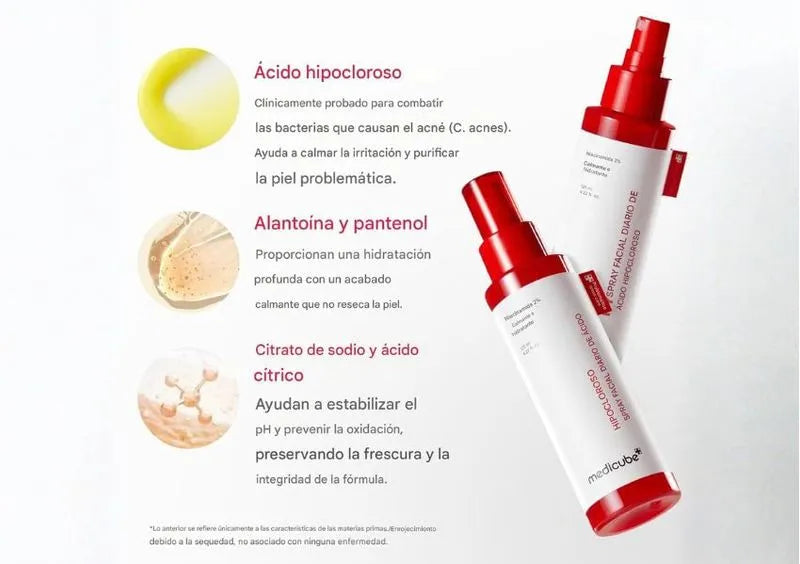 Medicube Tónico Facial Acid Daily Hypochlorous 50ml
