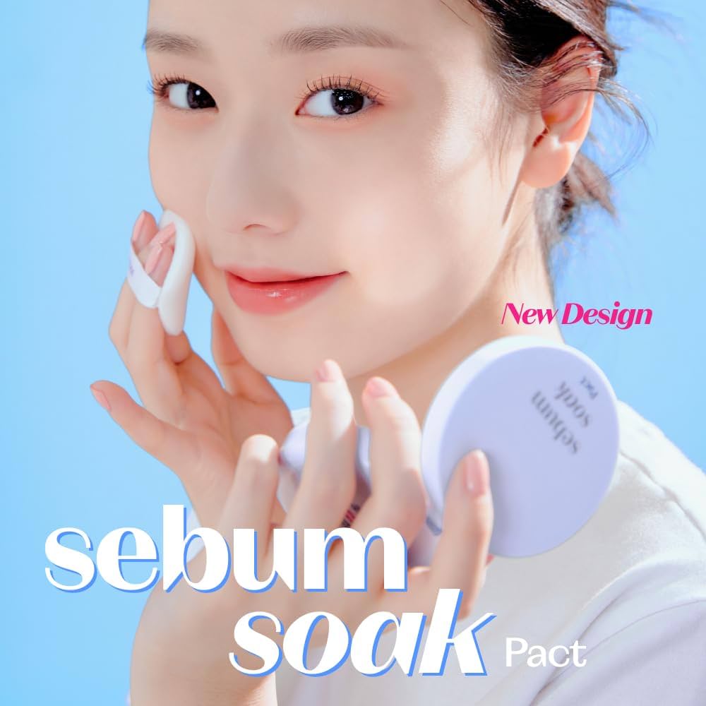 Etude Polvo Compacto Translúcido Sebum Soak Pact