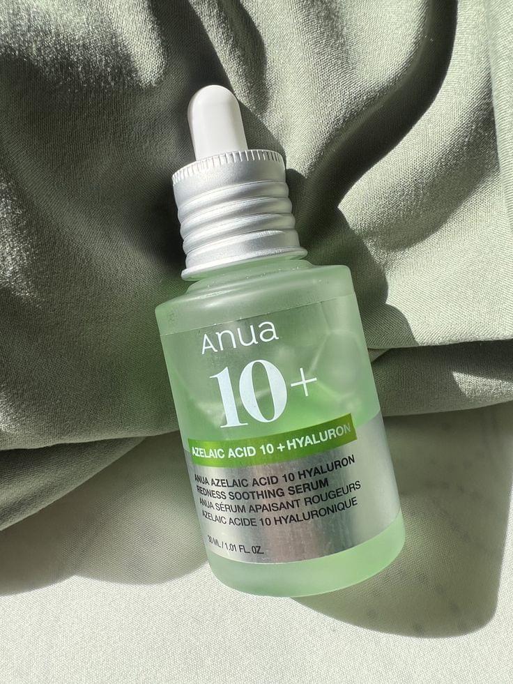 Anua Azelaic Acid 10 Hyaluron Redness Soothing Serum.