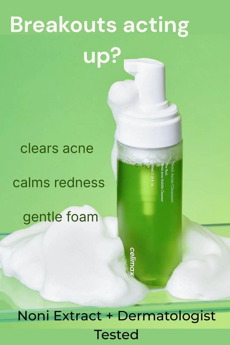 The Real Noni Acne Bubble Cleanser.