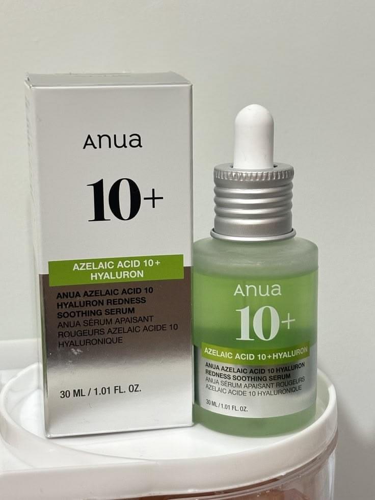Anua Azelaic Acid 10 Hyaluron Redness Soothing Serum.