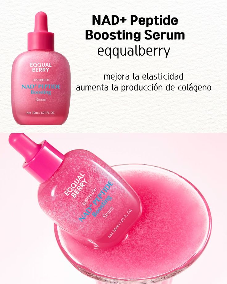 Eqqualberry NAD+ Peptide Boosting Serum 30ml