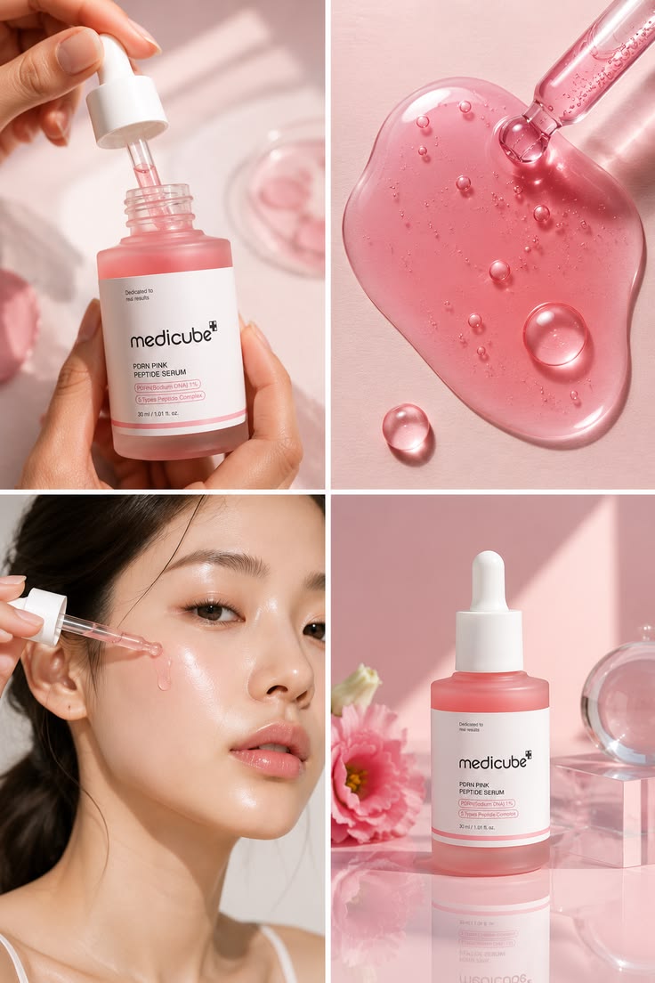 Medicube-Sérum de Péptidos PDRNPink 30ml.