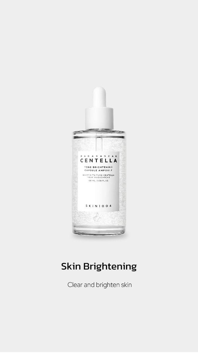 Skin1004- Madagascar Centella Tone Brightening Capsule Ampoule Antimanchas 100ml.