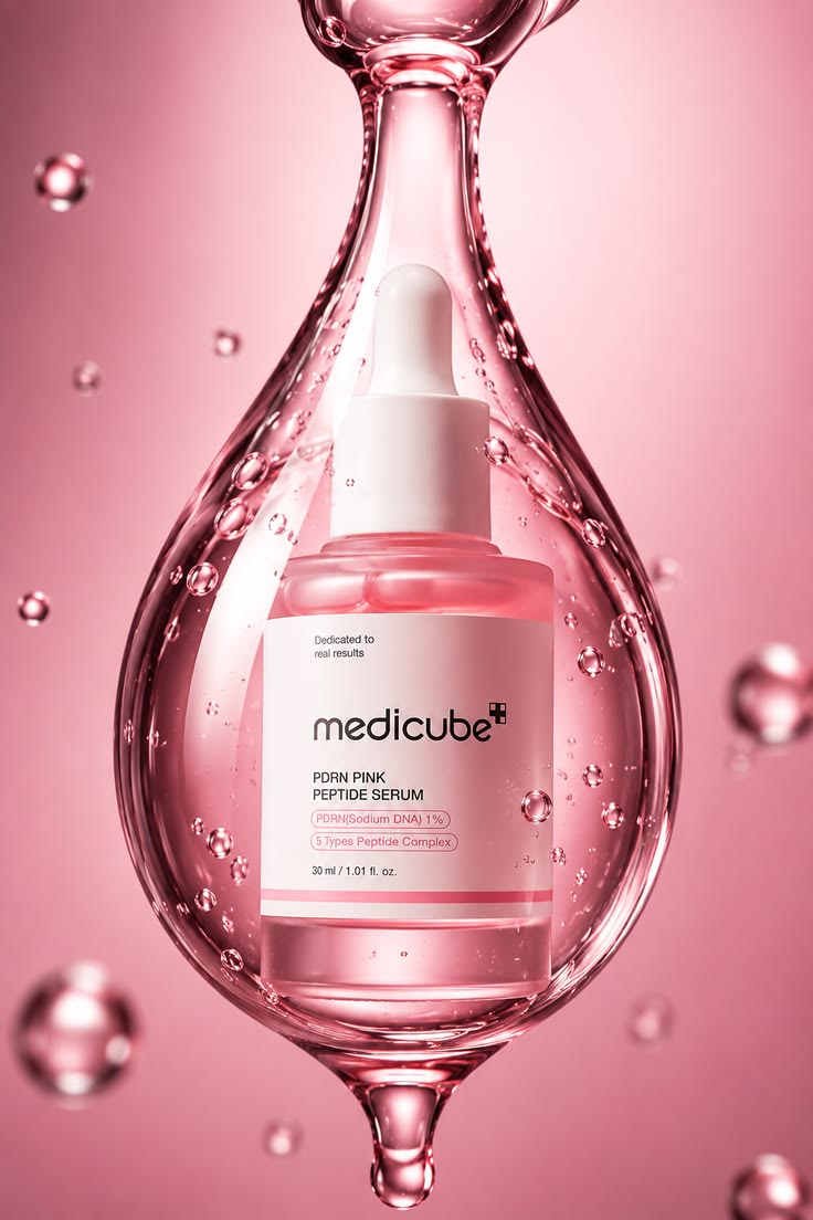 Medicube-Sérum de Péptidos PDRNPink 30ml.