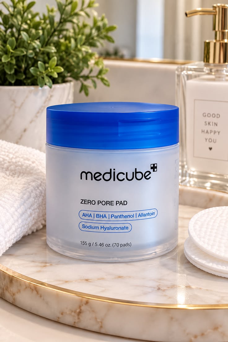 Medicube zero pore pad x 70 aha/bha