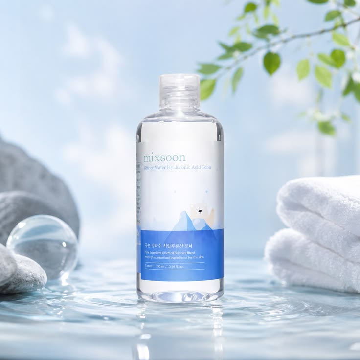 Mixsoon Glacier Water Hyaluronic Acid Serum 300ml.