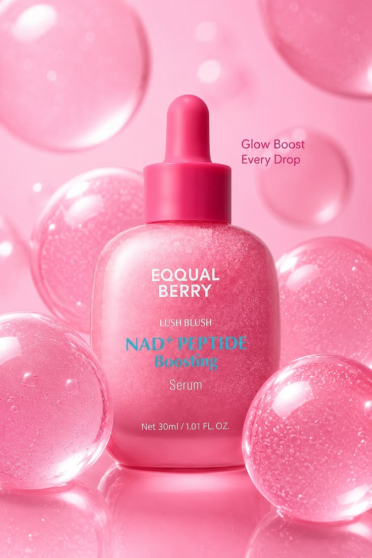 Eqqualberry NAD+ Peptide Boosting Serum 30ml