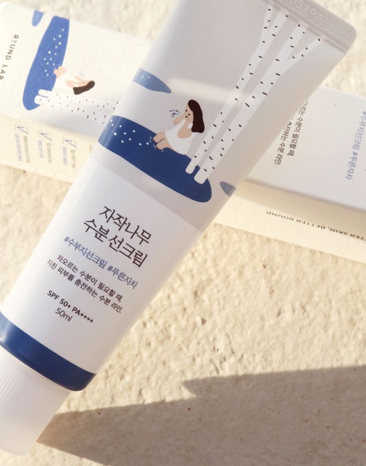 Round Lab Birch Juice Moisturizing Sunscreen SPF50+ PA++++  50ml.