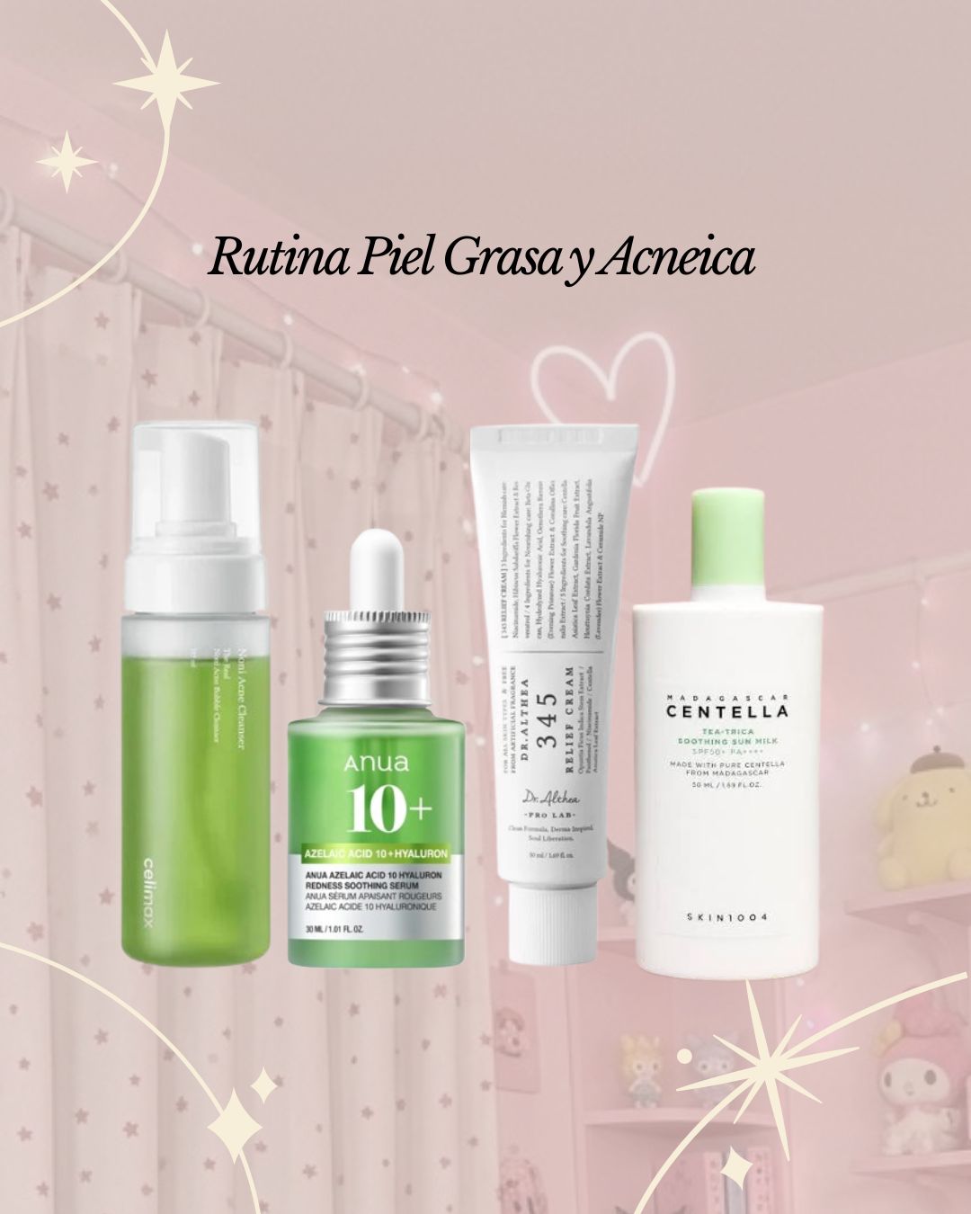 Rutina Piel Grasa y Acnéica