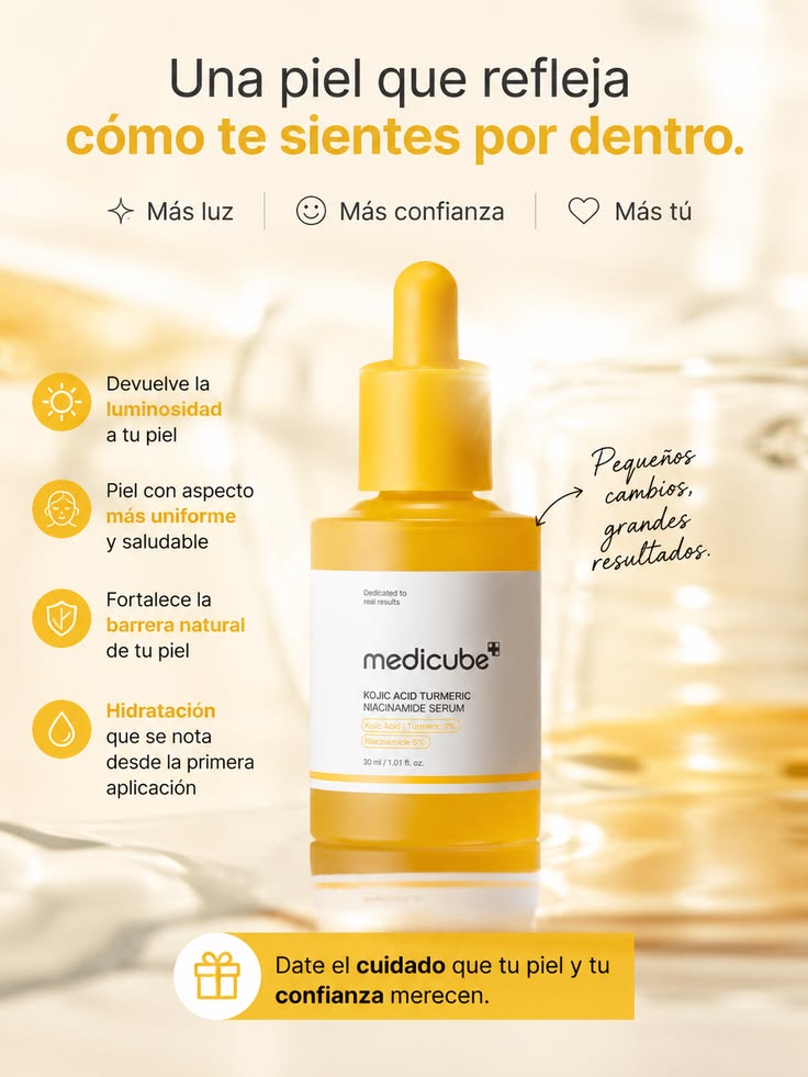 Medicube  Sérum Ácido Kojico y Cúrcuma 30 ml