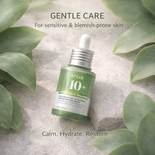 Anua Azelaic Acid 10 Hyaluron Redness Soothing Serum.