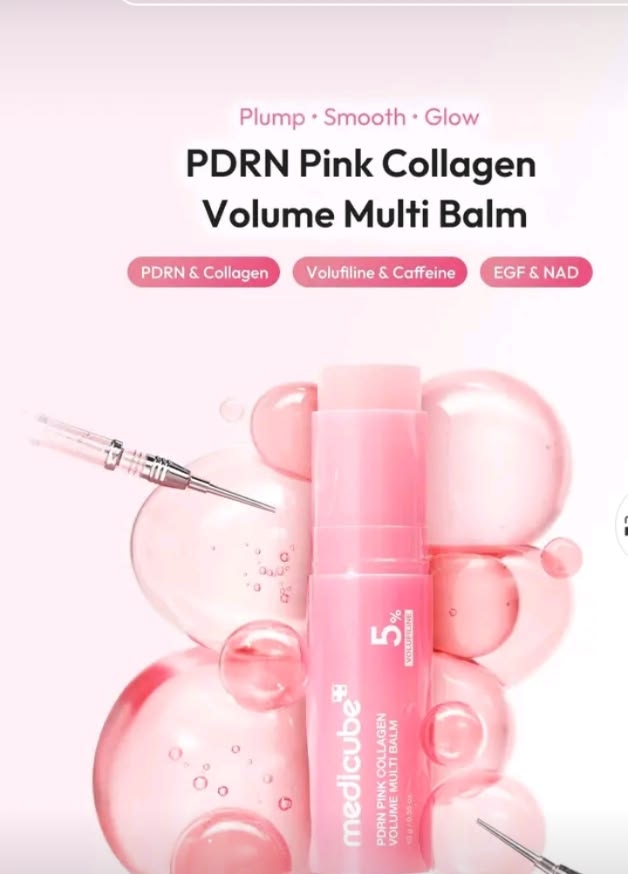 Medicube Bálsamo Multiuso PDRN y Colágeno Rosa 10 g