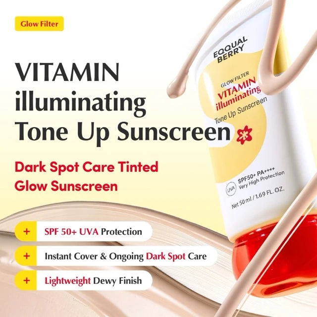 Eqqualberry Vitamin Illuminating Tone Up Sunscreen SPF50+ PA++++