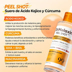 Dr.Melaxin Sérum Exfoliante Ácido Kójico + Cúrcuma Peel Shot 80ml