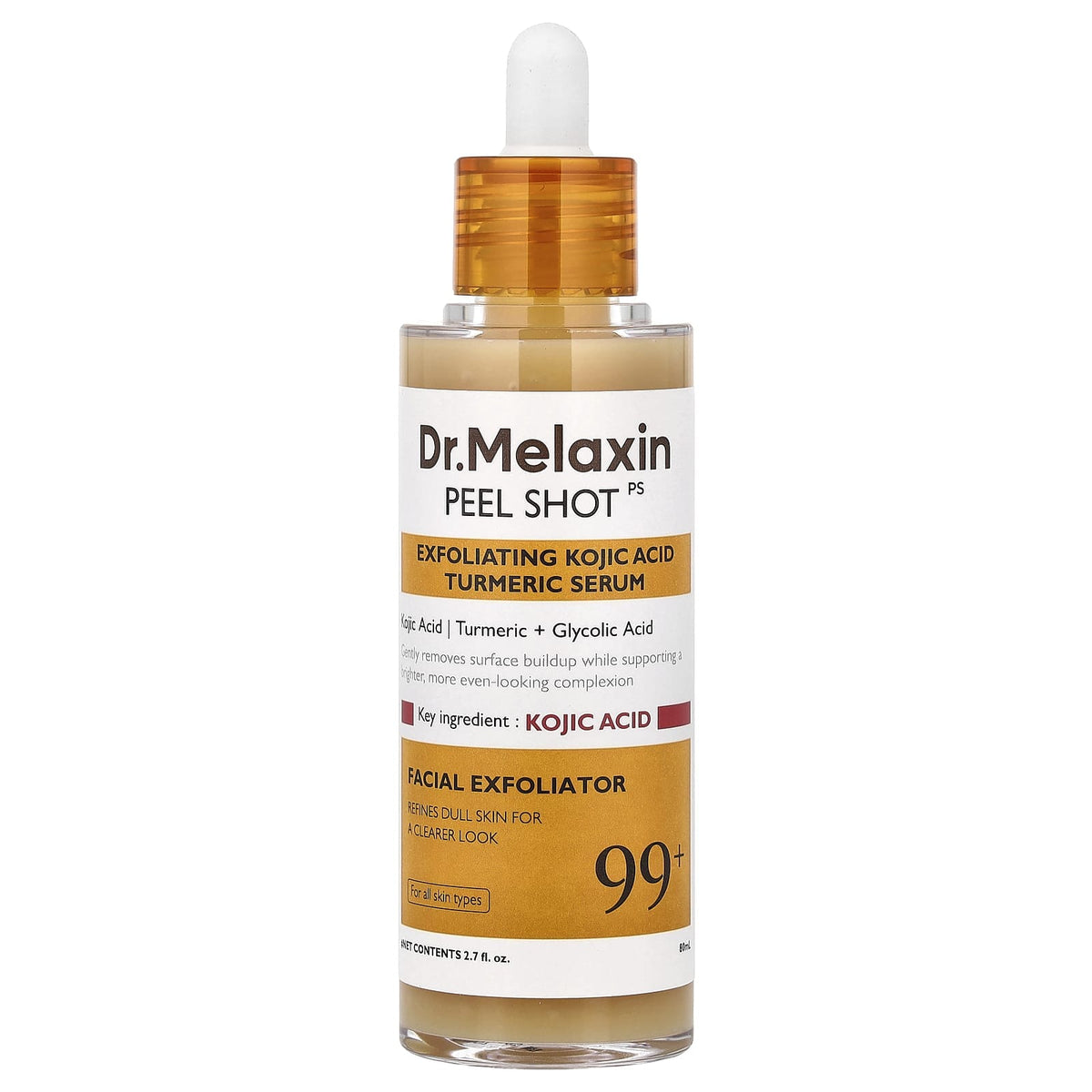 Dr.Melaxin Sérum Exfoliante Ácido Kójico + Cúrcuma Peel Shot 80ml
