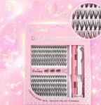 Set de Extensiones Pestañas PRECIOSAS +Goma+Sellador+Pinza