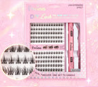 Set de Extensiones Pestañas PRECIOSAS +Goma+Sellador+Pinza