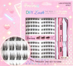 Set de Extensiones Pestañas PRECIOSAS +Goma+Sellador+Pinza