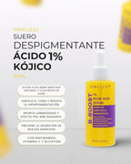 Nineless B-Boost Suero con ácido kójico 1% para manchas · 30 ml