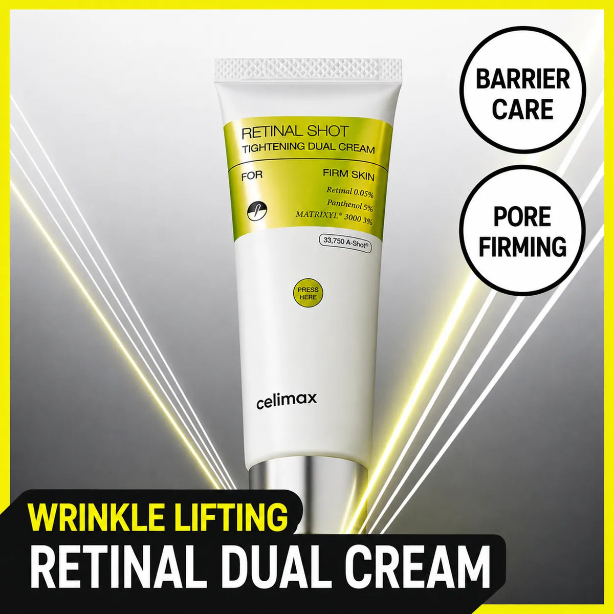 Celimax The Vita-A Retinal Shot Tightening Dual Cream