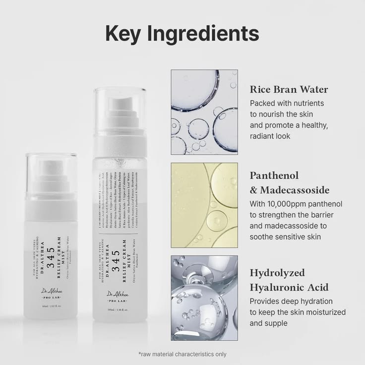 Dr.Althea 345 Relief Cream Mist 100ML.