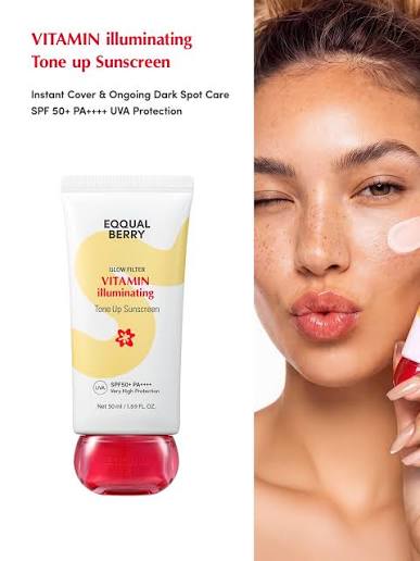 Eqqualberry Vitamin Illuminating Tone Up Sunscreen SPF50+ PA++++