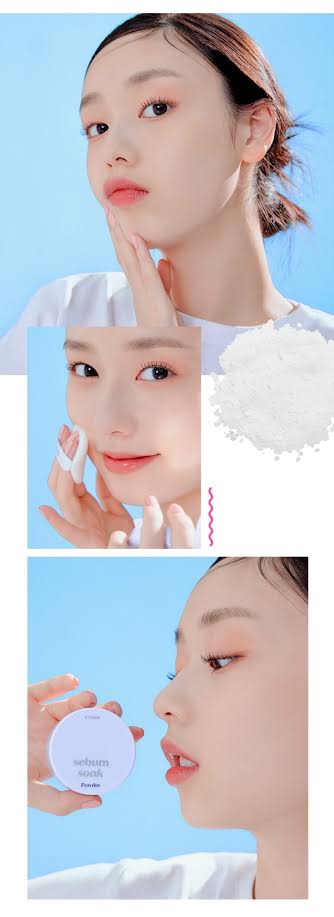 Etude Polvo Compacto Translúcido Sebum Soak Pact