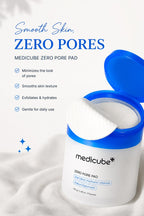 Medicube zero pore pad x 70 aha/bha
