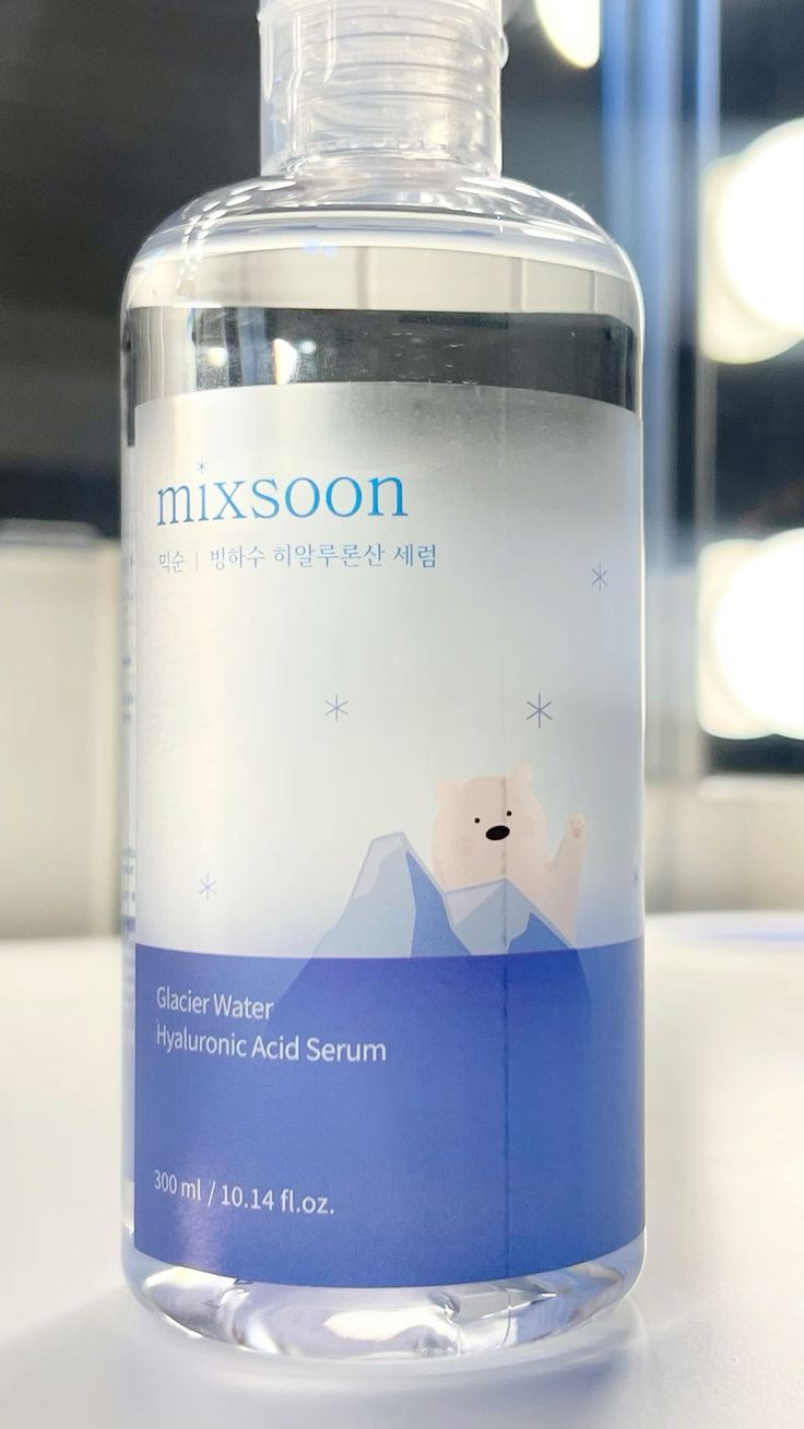 Mixsoon Glacier Water Hyaluronic Acid Serum 300ml.