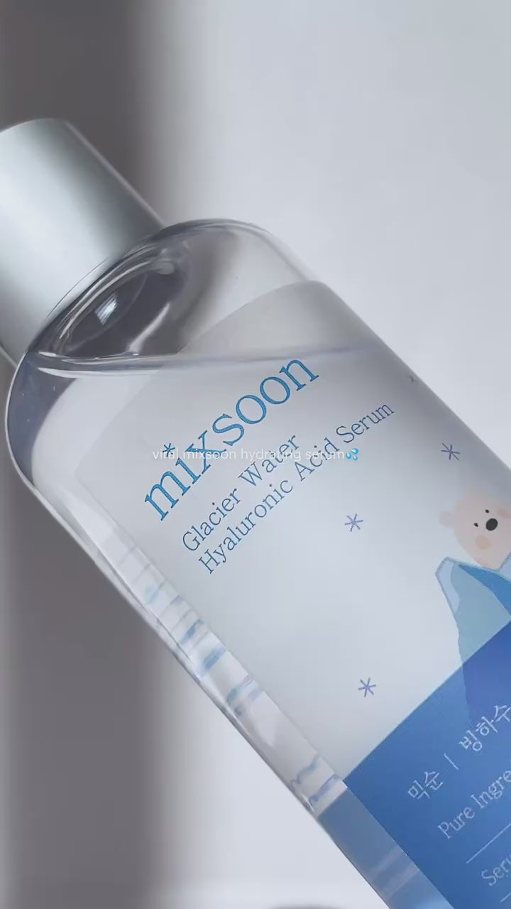 Mixsoon Glacier Water Hyaluronic Acid Serum 300ml.