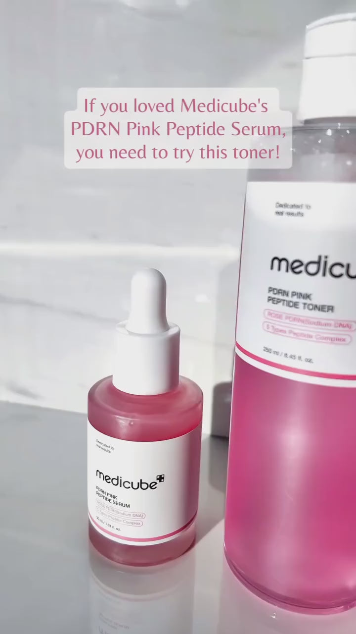 Medicube-Tónico Facial Calmante Pink Cica 250ml.